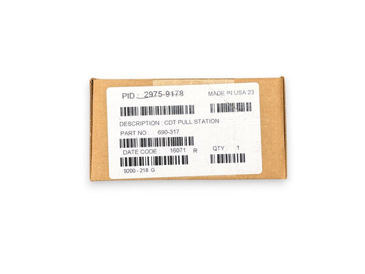 Simplex 2975-9178 Fire Alarm Pull Station Back Box (NEW IN BOX)