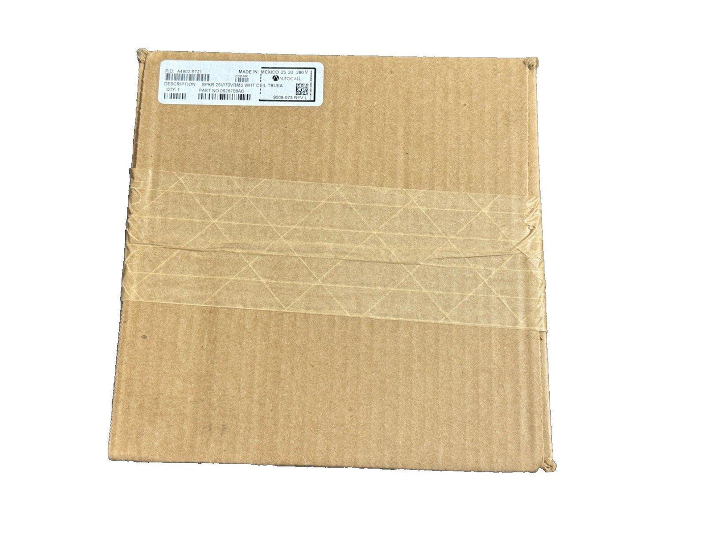 Autocall A4902-9721 Fire Alarm Speaker Ceiling White (NEW IN BOX)
