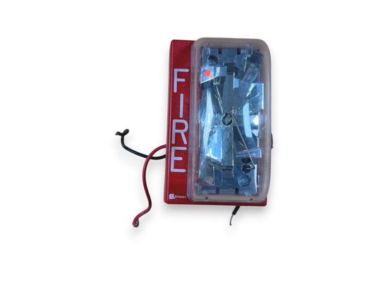 Simplex 4904-9136 Fire Alarm Strobe Wall Red