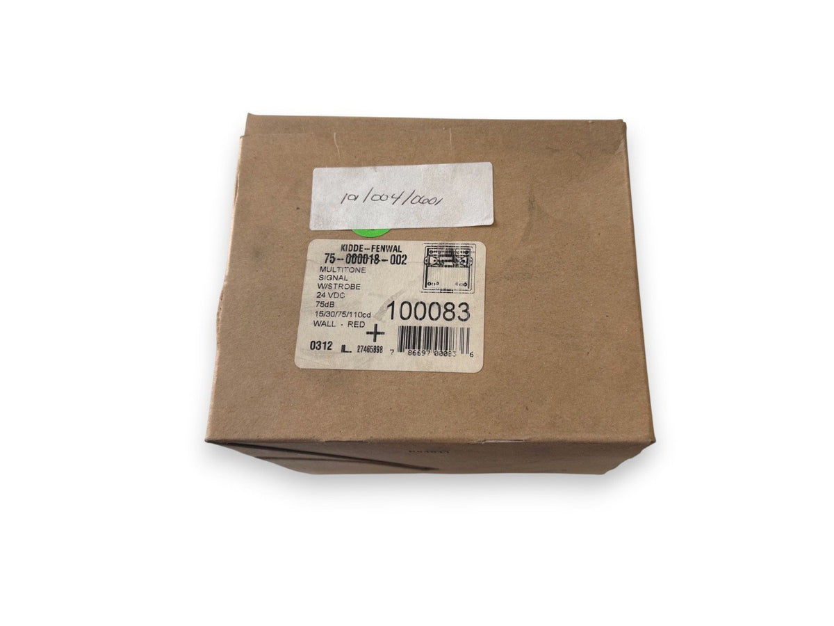 Kidde-Fenwal 75-000018-002 Multitone Signal Strobe Wall Red (NEW IN BOX)