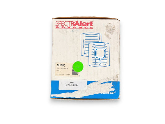 System Sensor SPR Fire Alarm Speaker Wall Red (NEW IN BOX)