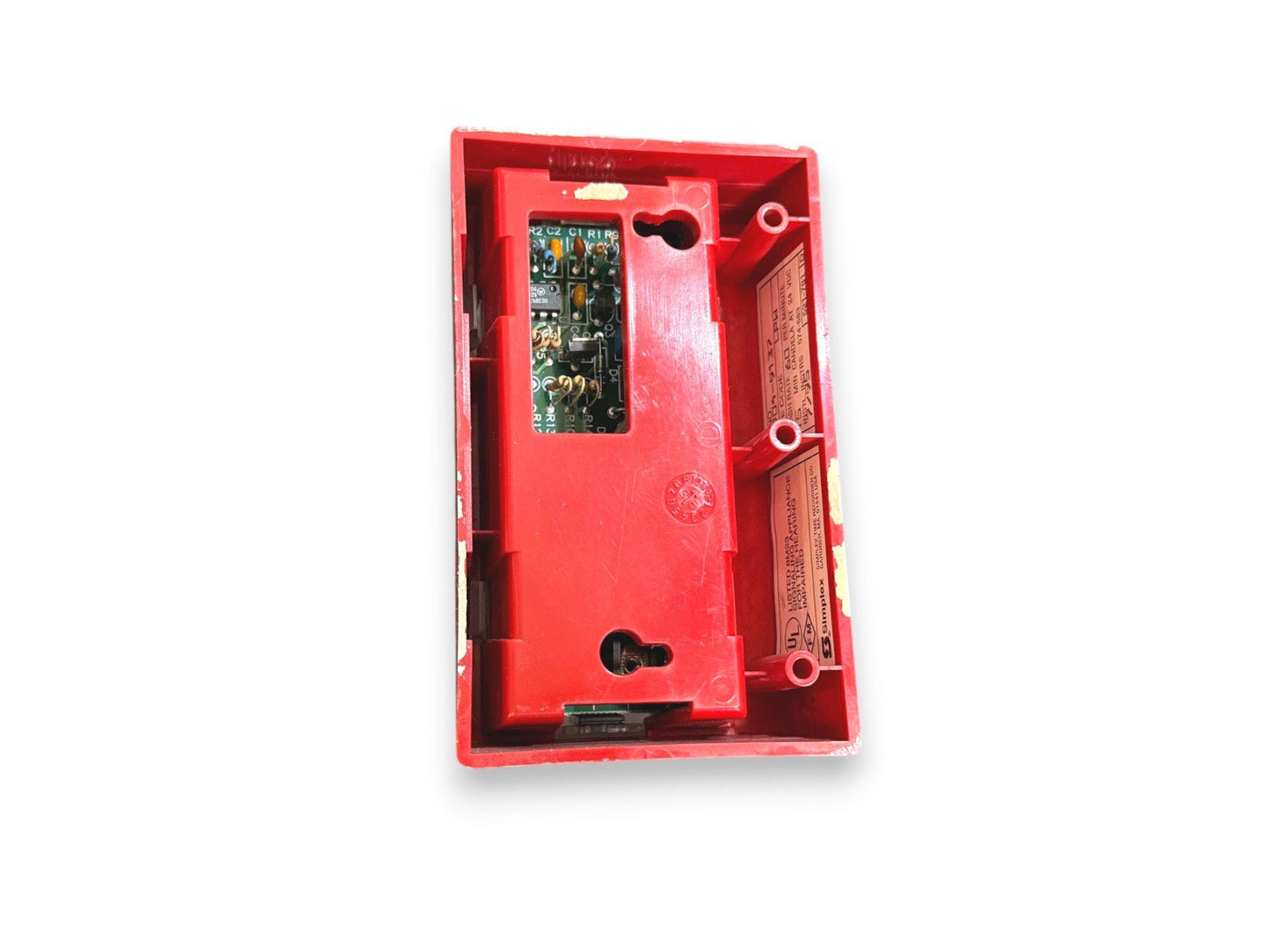 Simplex 4904-9137 Fire Alarm Strobe Wall Red