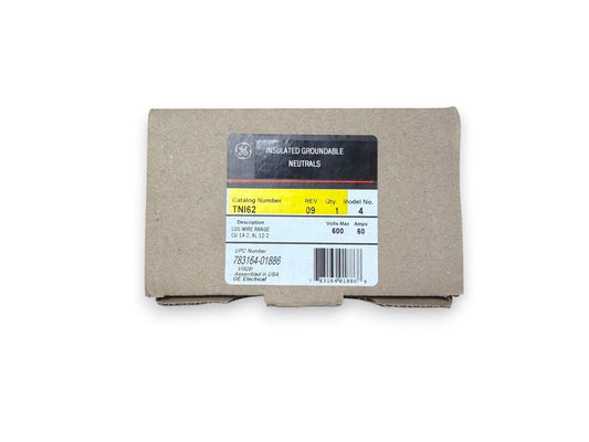 GE TNI62 Insulated Groundable Neutrals (NEW IN BOX)