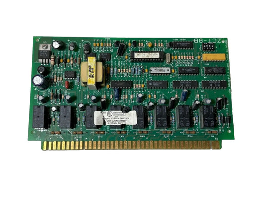 Siemens ZCT-8B Fire Alarm 8 Zone Class B Control MXLV Panel 500-891183 Siemens
