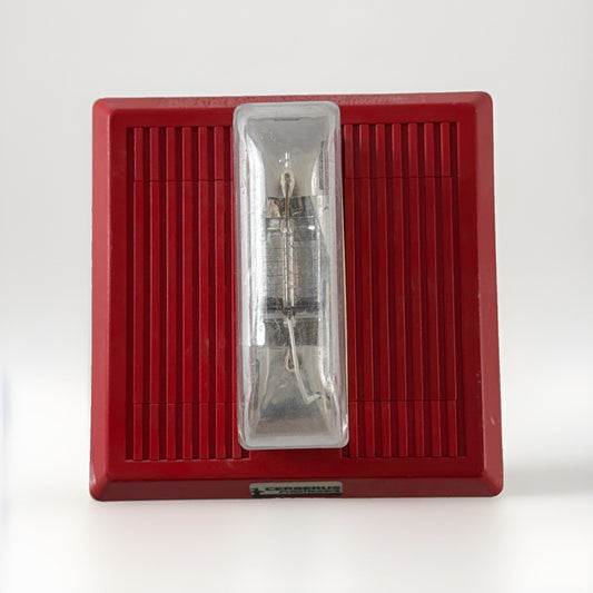 Siemens MTS-15/75 Fire Alarm Horn Strobe Wall Red