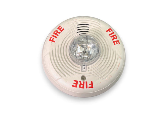 System Sensor PC2W Fire Alarm Horn Strobe Ceiling White