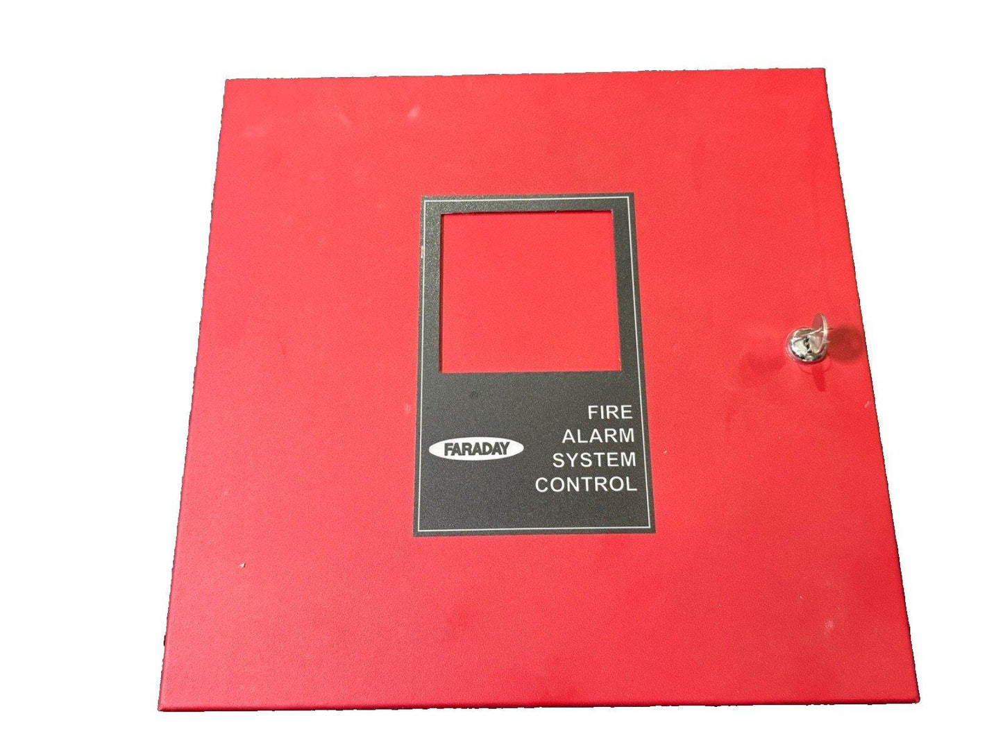 Faraday 14050 Battery Cabinet Fire Alarm System Control Red
