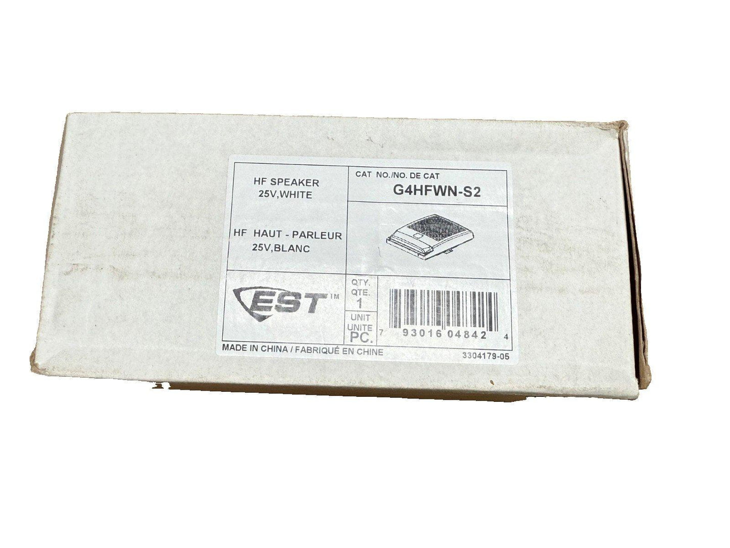 EST Edwards G4HFWN-S2 Fire Alarm Speaker Wall White (NEW IN BOX)