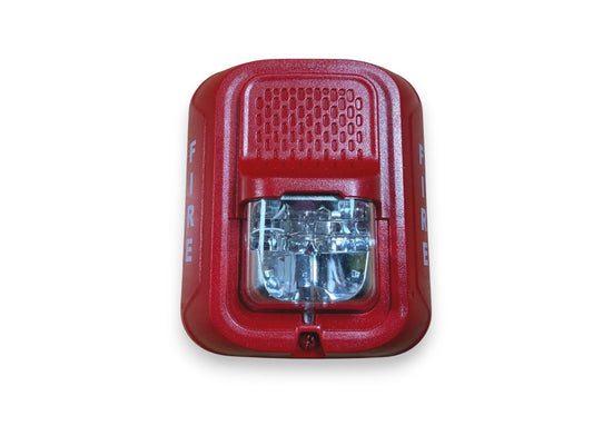 System Sensor SRL Fire Alarm Strobe Wall Red No Mounting Plate