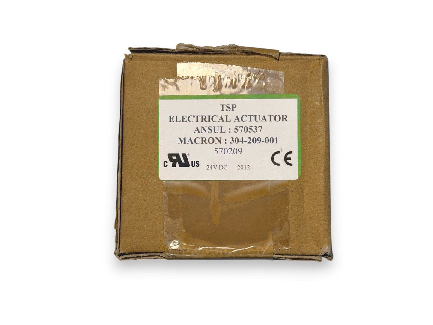 TSP Electrical Actuator - Ansul 570537 - Macron 304-209-001 (NEW IN BOX)