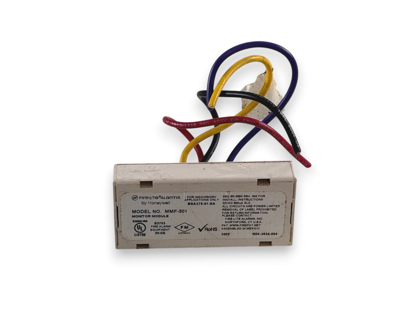 Fire-Lite MMF-301 Fire Alarm Mini Monitor Module