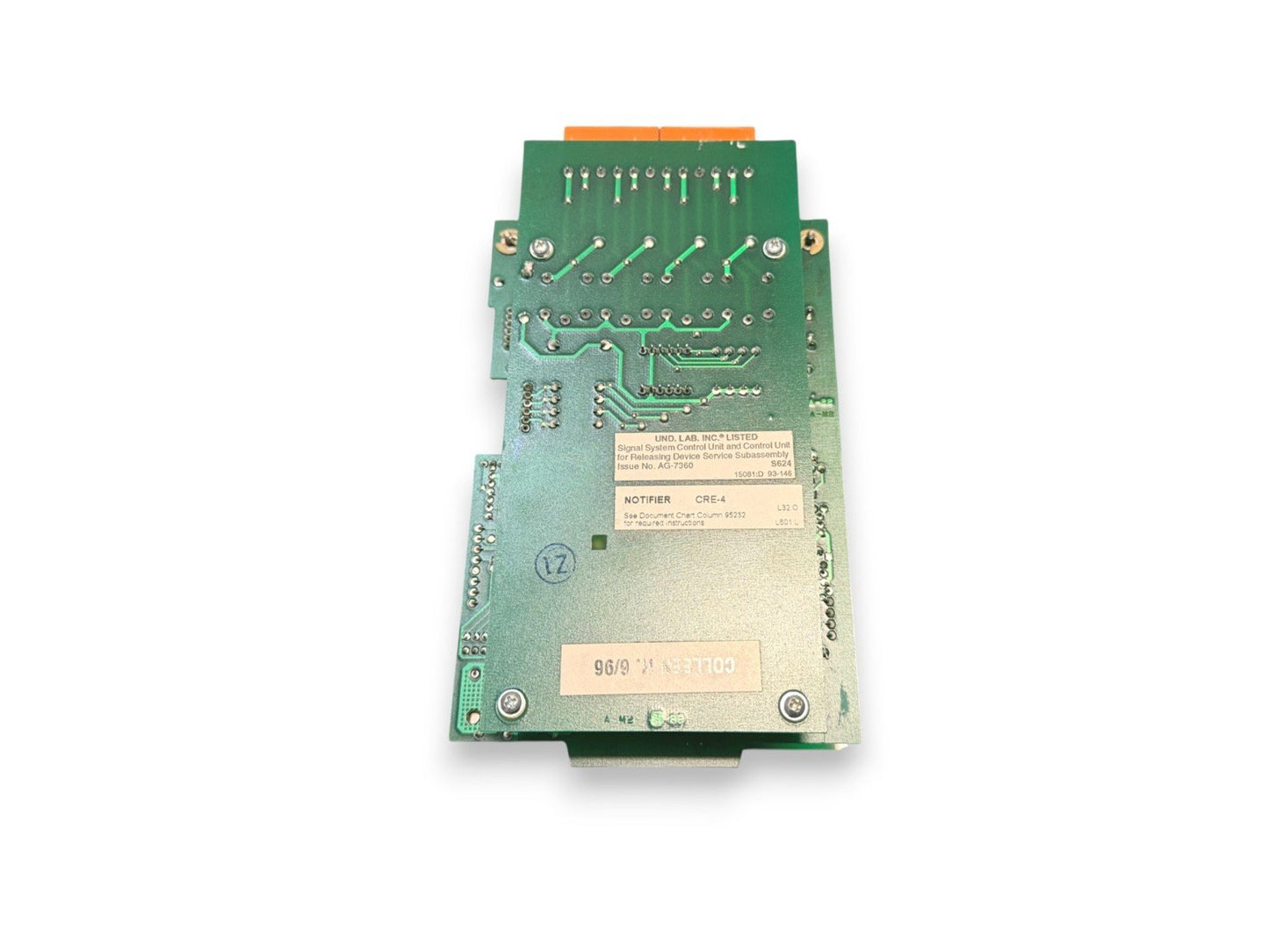 NOTIFIER CRM-4 + CRE-4 Fire Alarm Relay Circuit Module