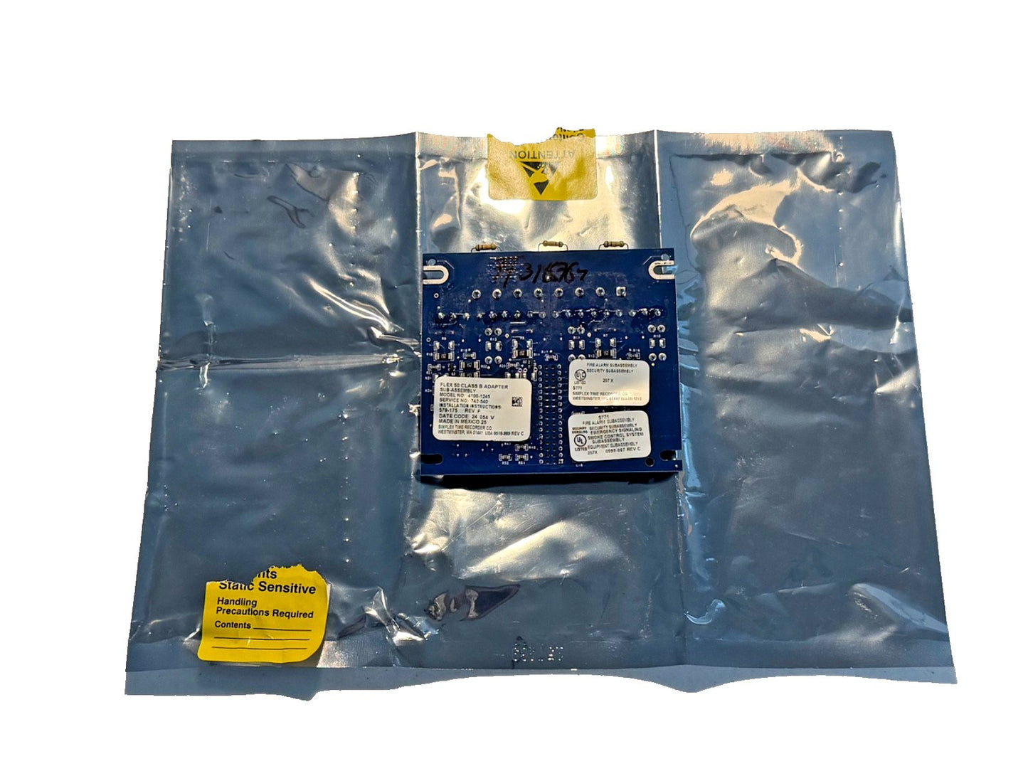 Simplex 4100-1245 Flex 50 Class B Adapter (NEW)