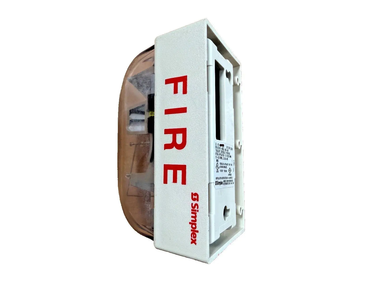 Simplex 4906-9204 Fire Alarm Strobe Ceiling White Simplex