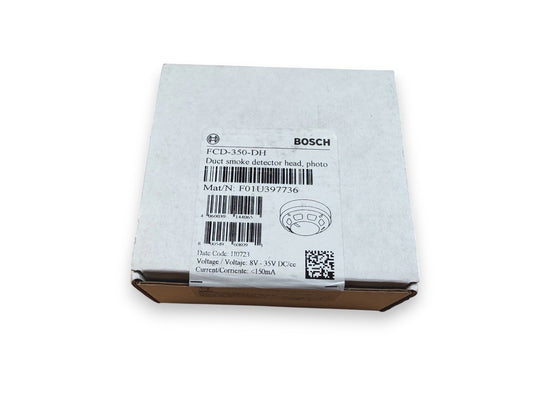 Bosch FCD-350-DH Fire Alarm Duct Smoke Detector Head (NEW IN BOX)