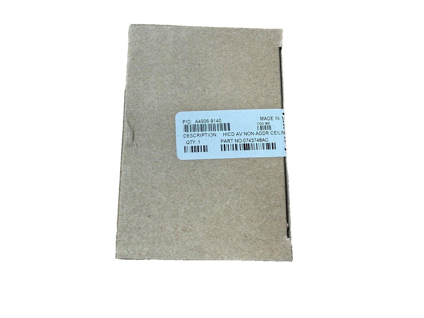 HICD AV Non-Addressable Ceiling Fire Alarm Device in Original Packaging