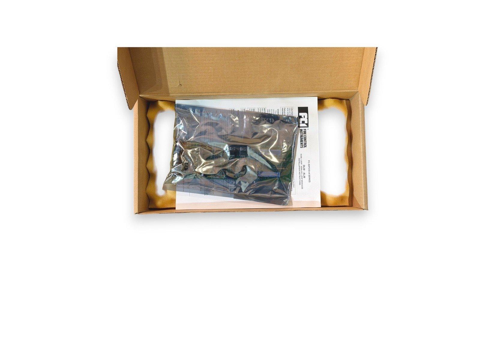FCI fire alarm control panel module in box with manual, new surplus equipment