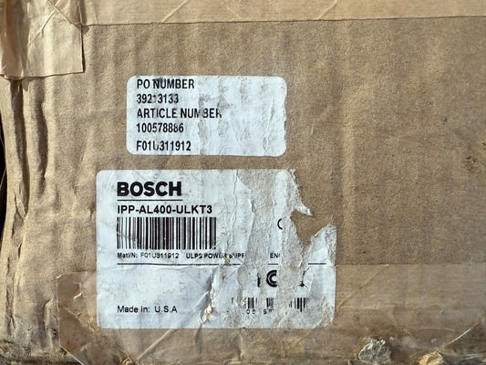 Bosch IPP-AL400-ULKT3 Power Supply + Enclosure (NEW IN BOX)