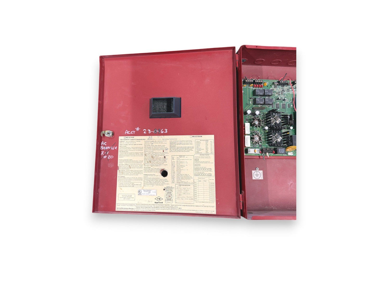 Fire-Lite MS-5210UD Fire Alarm Control Communicator Complete
