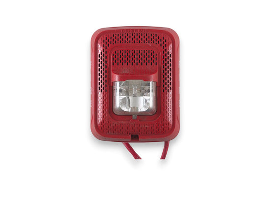 System Sensor SPSRL Fire Alarm Speaker Strobe Wall Red