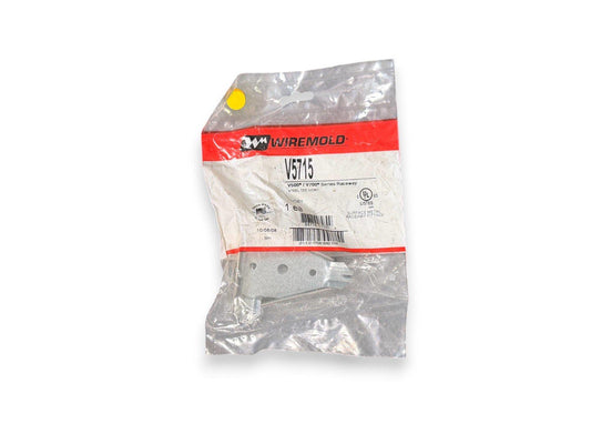 Wiremold V5715 steel tee ivory raceway fitting for fire alarm systems, UL listed, new in package