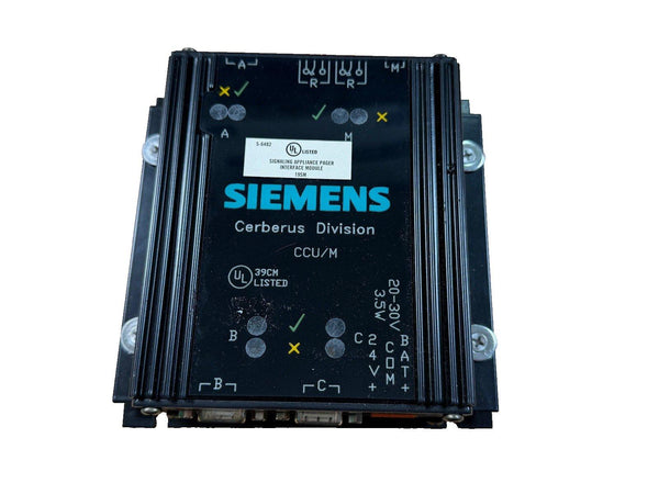 Siemens CCU/M Fire Alarm alphanumeric Pager Interface Module ...