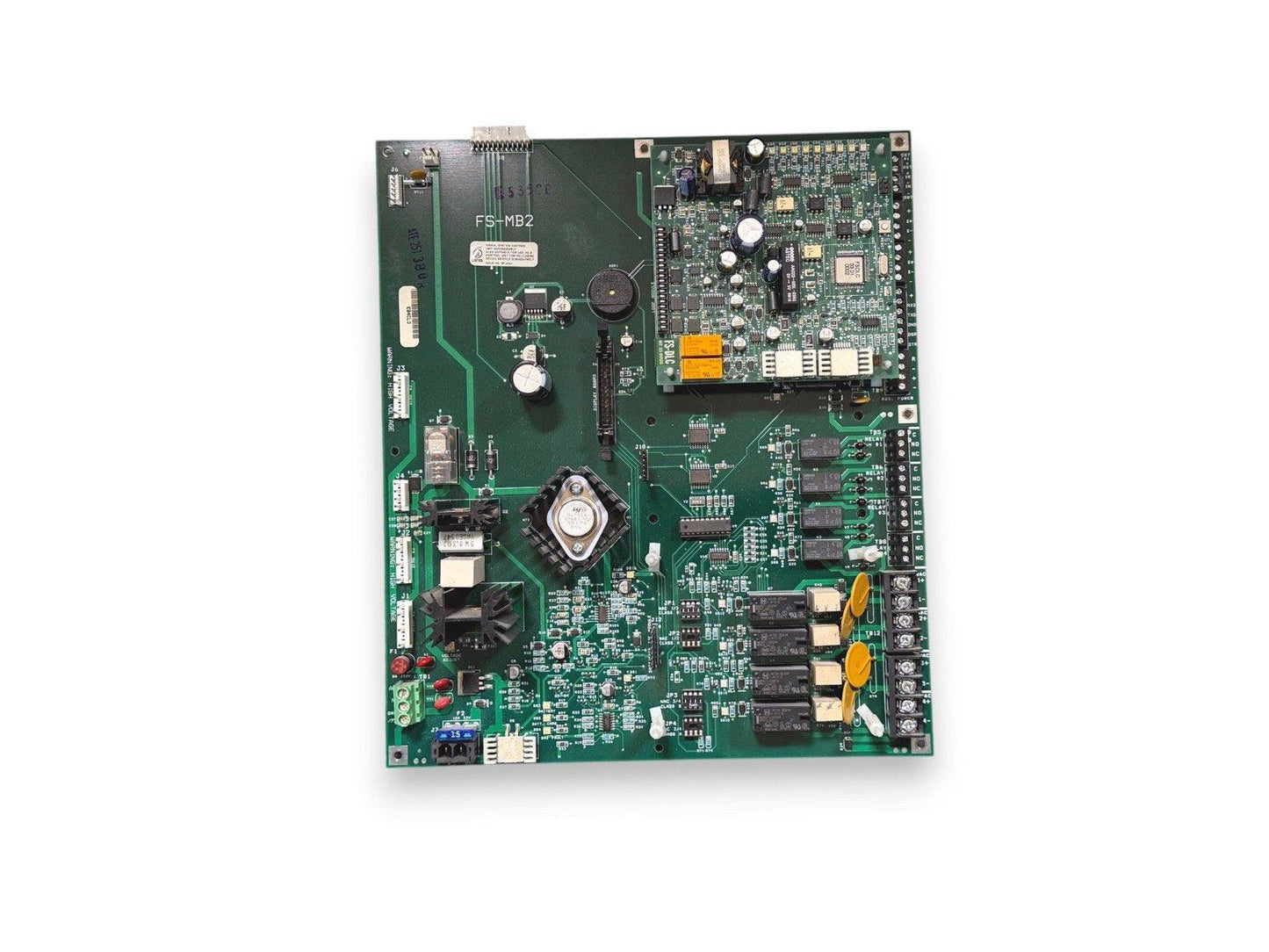 Siemens FS-MB2 + FS-DLC FireSeeker Control Panel Board
