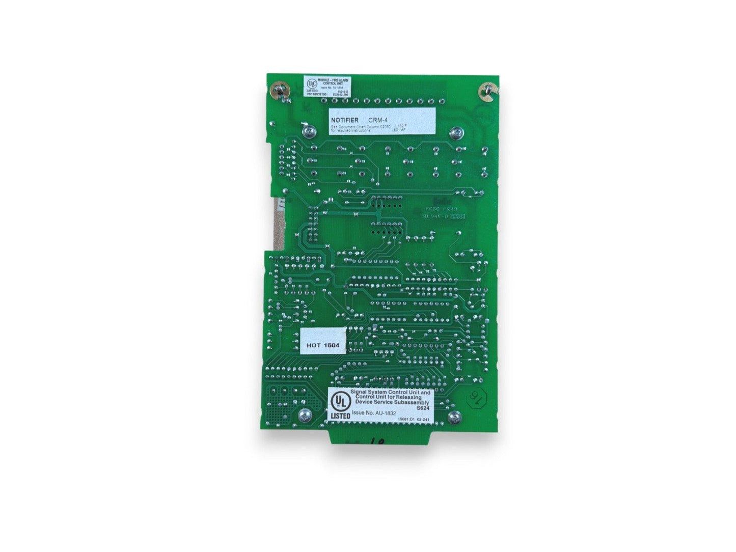 NOTIFIER CRM-4 Fire Alarm Relay Circuit Module