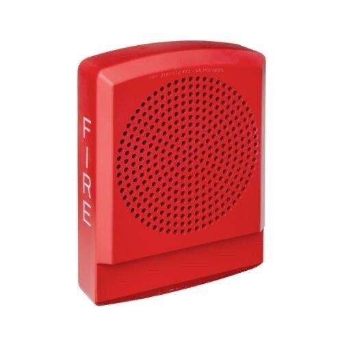 Eaton Wheelock LFHNKR3 Fire Alarm Low-frequency Sounder Wall Red (NEW IN BOX)