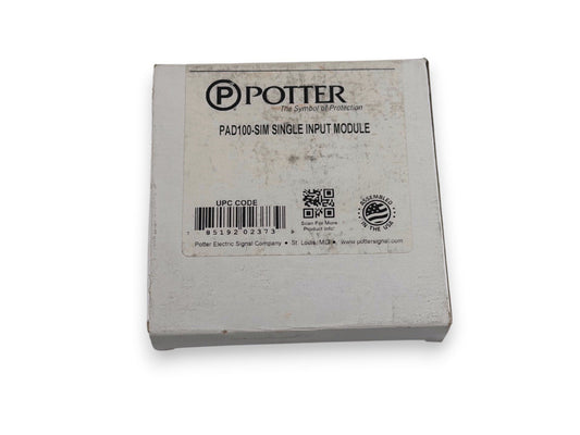 Potter PAD100-SIM Fire Alarm Single Input Module (NEW IN BOX)
