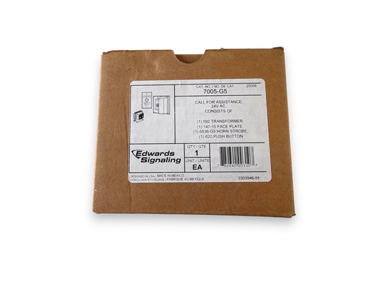 EST Edwards 7005-G5 Call for Assistance Hotel Alarm Kit (NEW IN BOX)