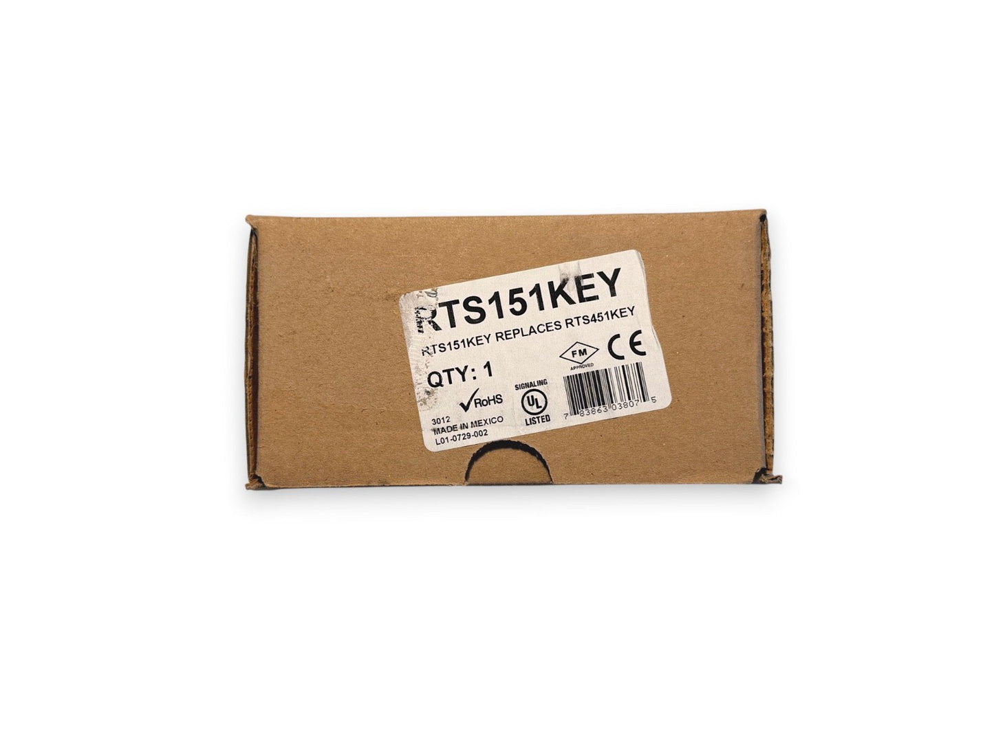 System Sensor RTS151KEY Fire Alarm Remote Test Station (NEW IN BOX)
