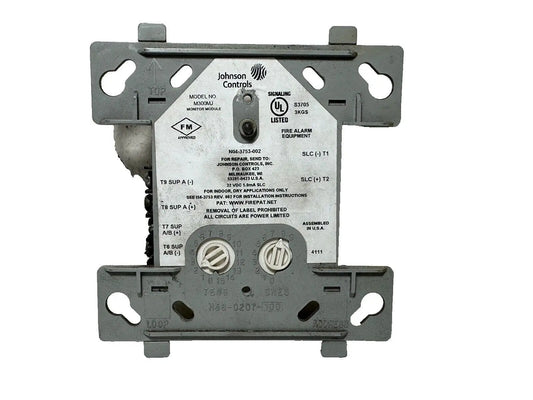 Johnson Controls M300MJ Fire Alarm Addressable Control Module Johnson Controls