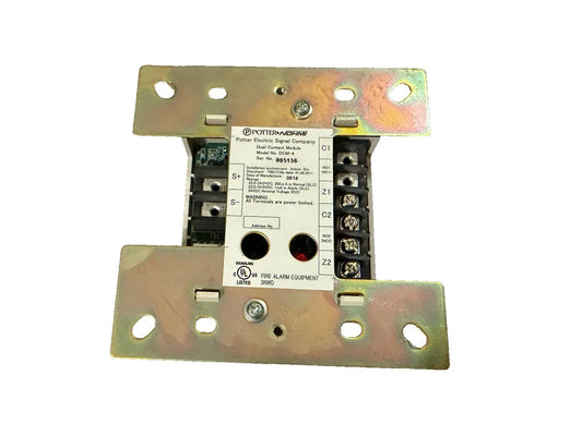 Potter Nohmi DCM-4 Fire Alarm Dual Contact Module Potter Electric Signal