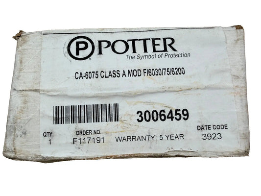 Potter CA-6075 Fire Alarm Class A Module (NEW IN BOX) Potter Electric Signal
