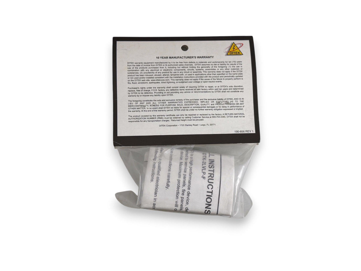 Ditek DTK-2LVLPF Fire Alarm Surge Protection Device (NEW IN BOX)