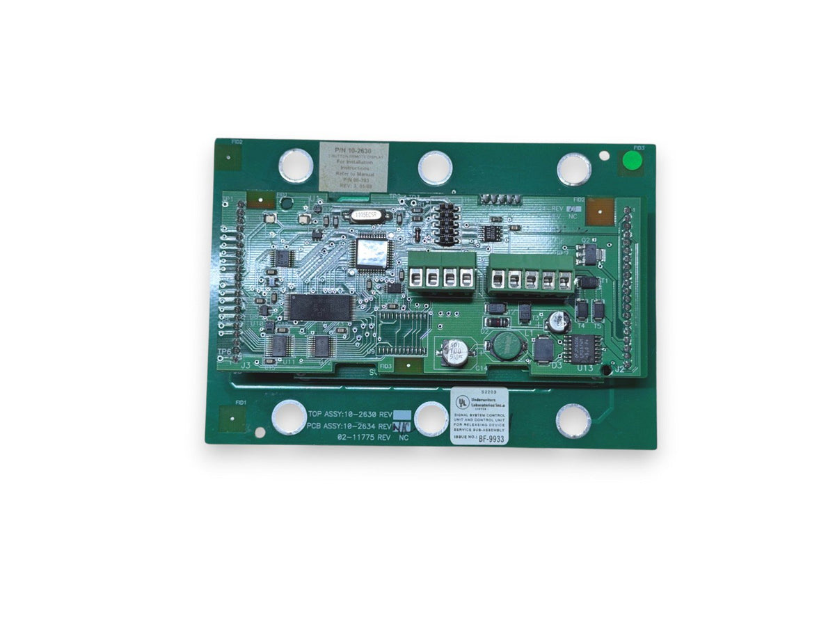 Fike 10-2630 10-2634 2-Button Remote Display