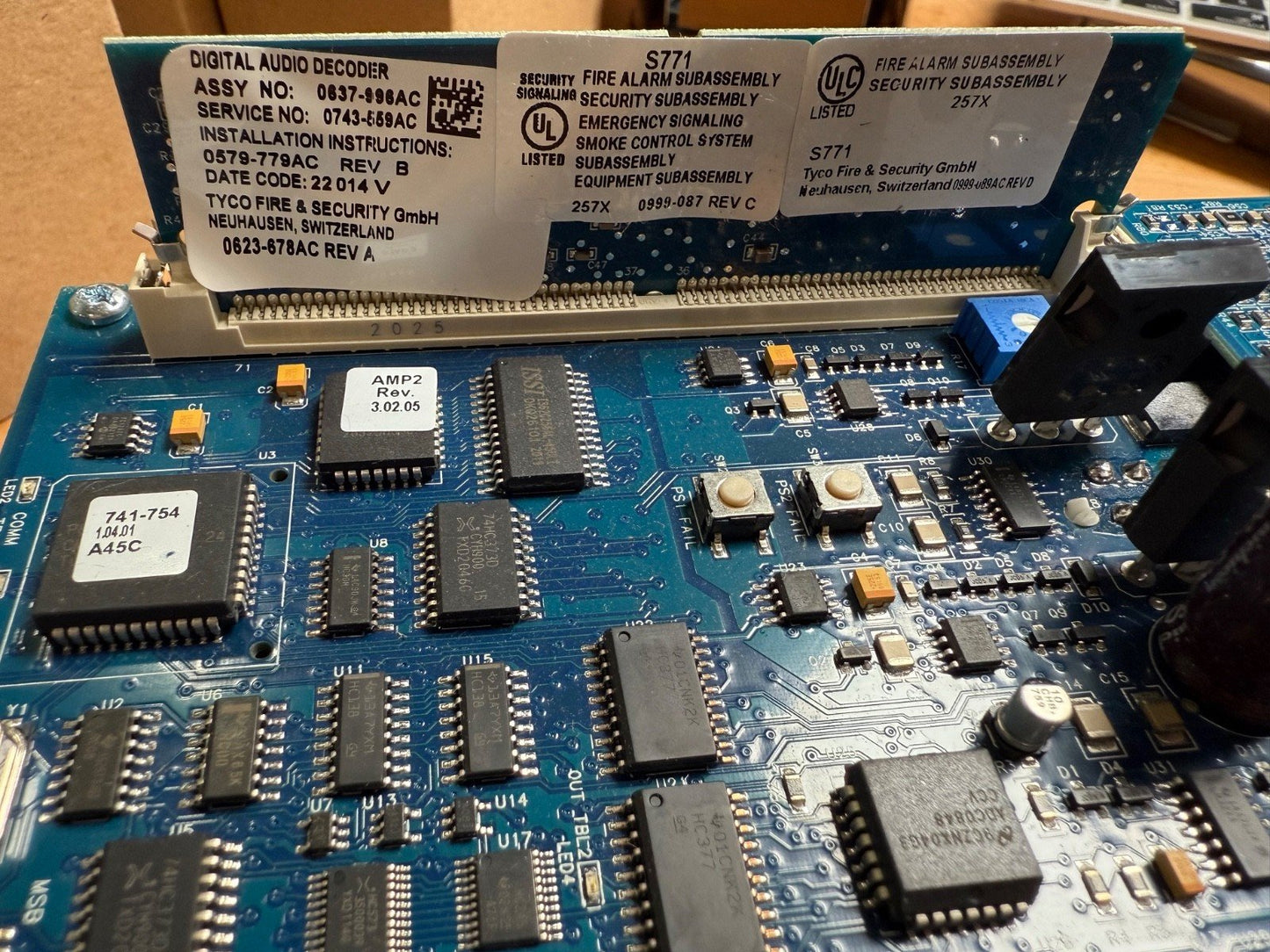 Autocall A100-1327 Flex-50 50 W Amplifier 70.7 VRMS Output