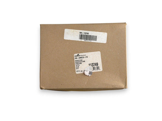 Cooper Wheelock E60-24MCCH-FW speaker strobe fire alarm device in original packaging
