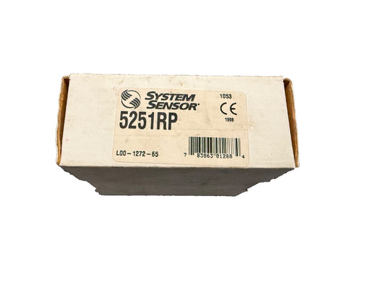 System Sensor 5251RP Fire Alarm Heat Detector (NEW IN BOX)