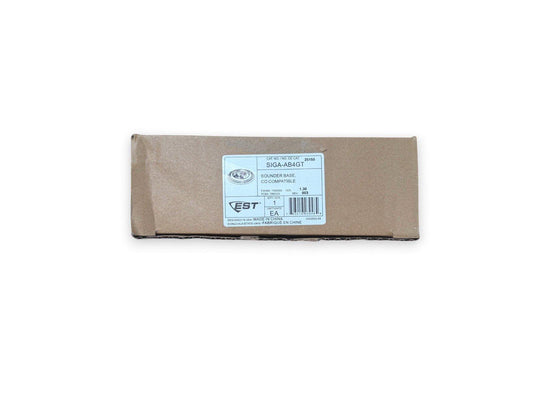 EST SIGA-AB4GT sounder base, CO compatible fire alarm component in original packaging