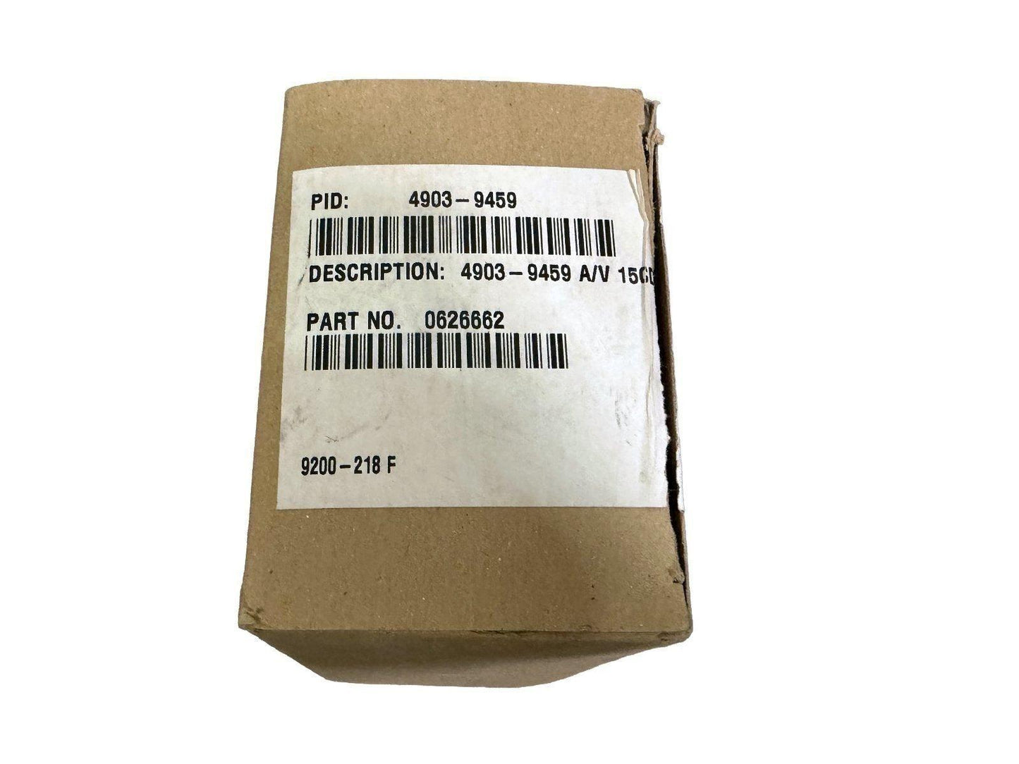 Fire alarm equipment part in cardboard box with PID 4903-9459 and part number 0626662 label