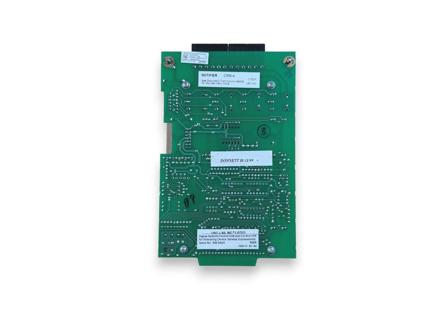 NOTIFIER CRM-4 Fire Alarm Relay Circuit Module