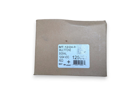 Eaton Wheelock MT-12/24-R 125023 Fire Alarm Multitone Signal Red (NEW IN BOX)