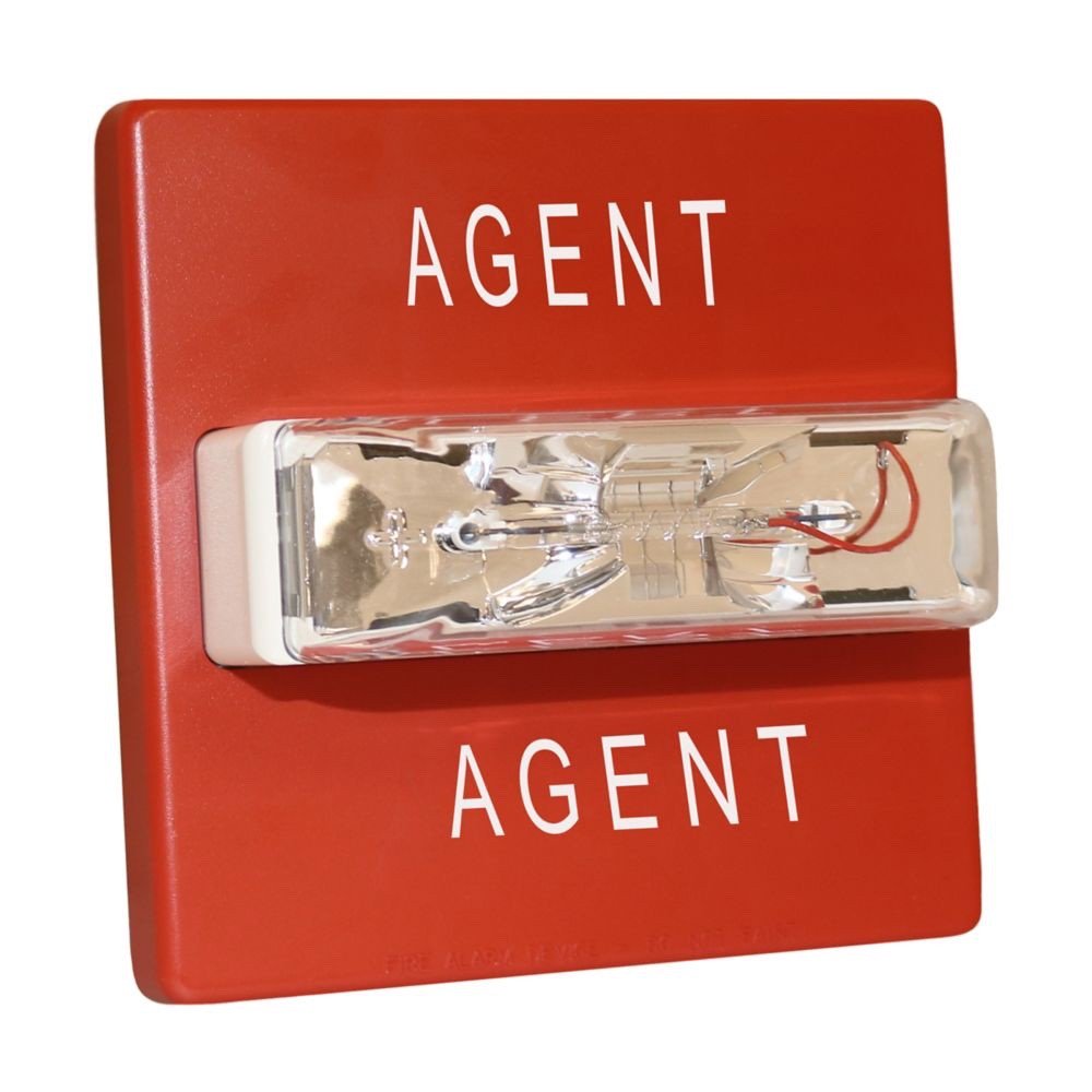 Eaton Wheelock RSS-24MCW-AR 129773 Agent Strobe Wall Red (NEW IN BOX)