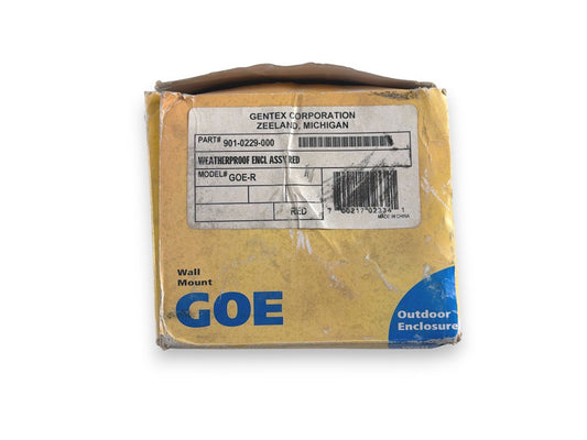 Gentex GOE-R Weatherproof Encl Assy Red (NEW IN BOX)