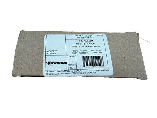 EST Edwards SIGA-DTS Fire Alarm Test Station (NEW IN BOX) Edwards