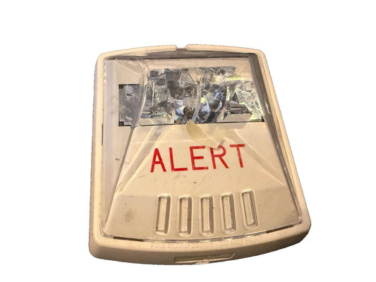Eaton Wheelock STW-A Fire Alarm ALERT Strobe Wall White