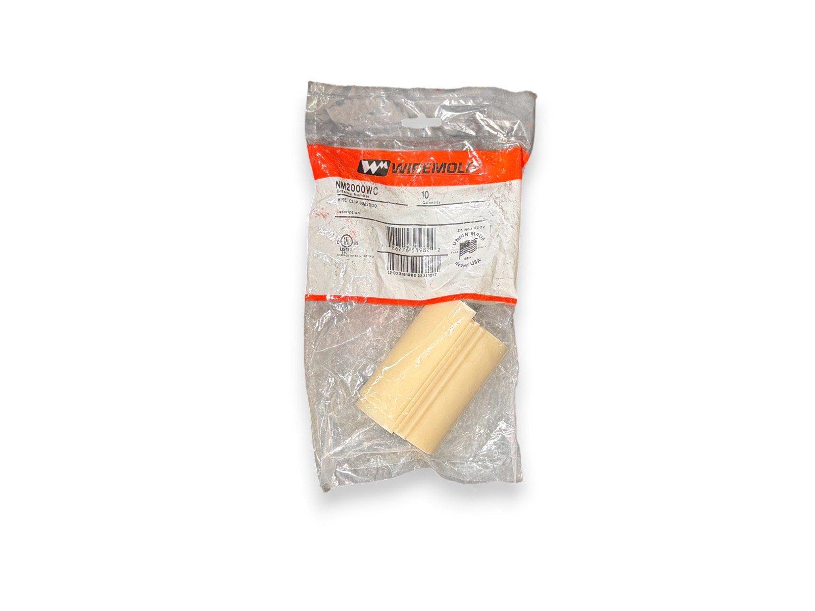 Wiremold NM2000WC wire clips for fire alarm systems, 10-pack, made in USA