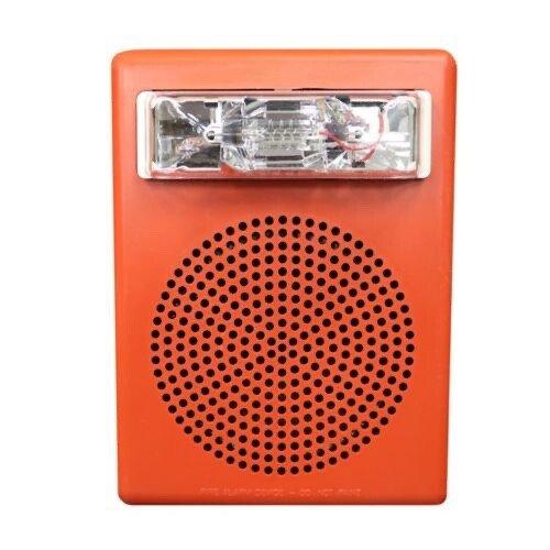 Eaton Wheelock E50H-24MCWH-FR Fire Alarm Speaker Strobe Wall Red (NEW IN BOX)